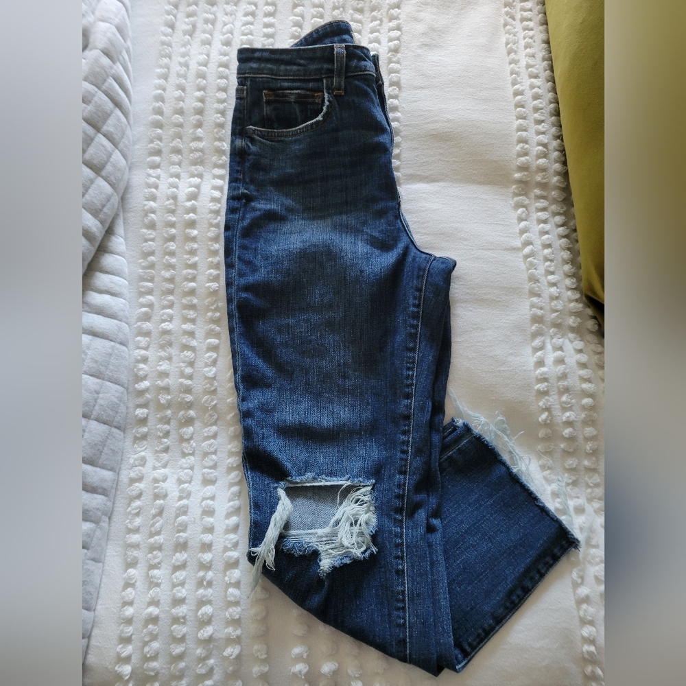 L'agence Audrina High Rise Distressed Jeans size 29